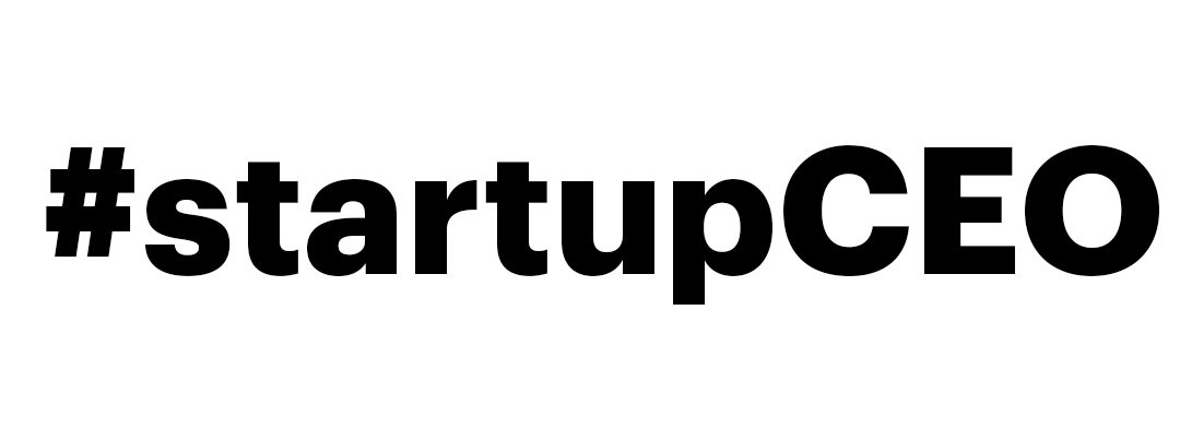 #startupCEO
